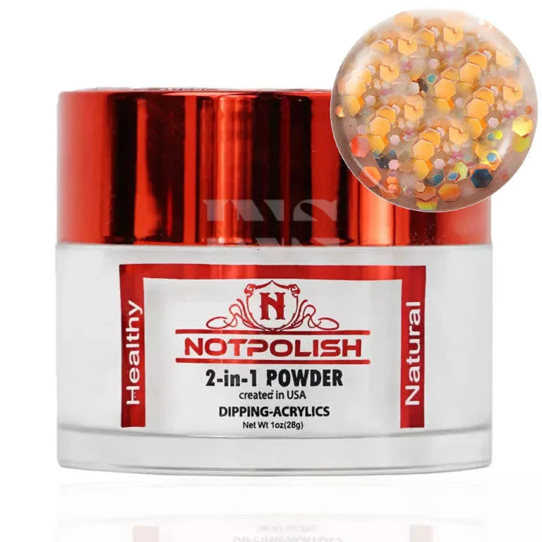 NOTPOLISH 2 in 1 Powder - OMG 35 Hit the Lights - 1 oz