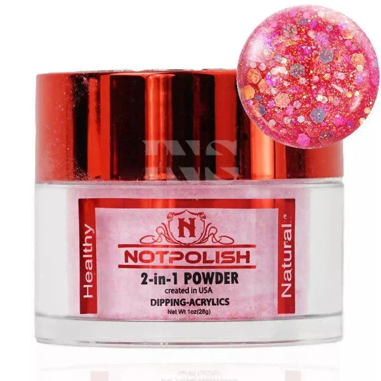 NOTPOLISH 2 in 1 Powder - OMG 37 Lovers & Friends - 1 oz