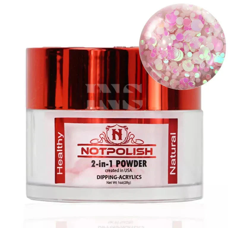 NOTPOLISH 2 in 1 Powder - OMG 39 Frosty - 1 oz