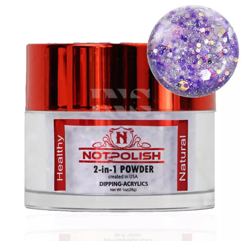 NOTPOLISH 2 in 1 Powder - OMG 41 Snow Bunny - 1 oz