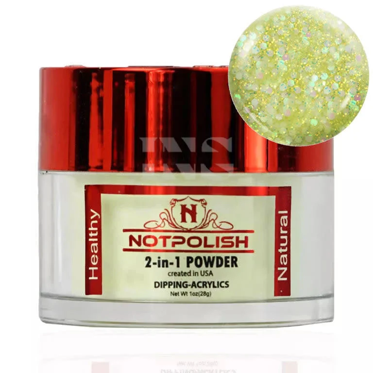 NOTPOLISH 2 in 1 Powder - OMG 43 Champagne Showers - 1 oz