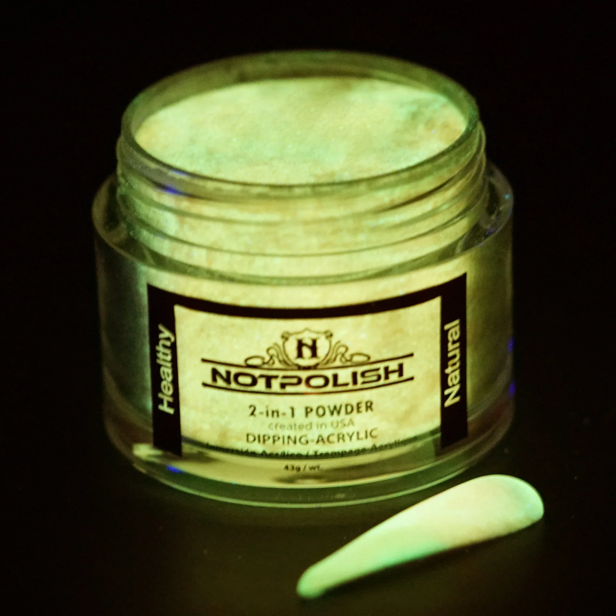 NOTPOLISH 2 in 1 Powder - G07 Bedazzled - 2 oz - Image 2