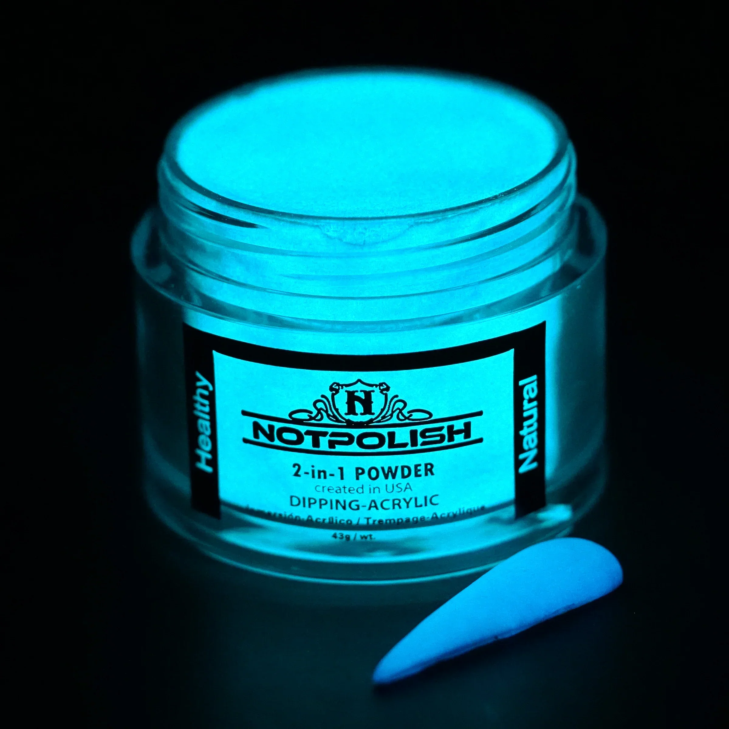 NOTPOLISH 2 in 1 Powder - G09 NightCrawlers - 2 oz - Image 2