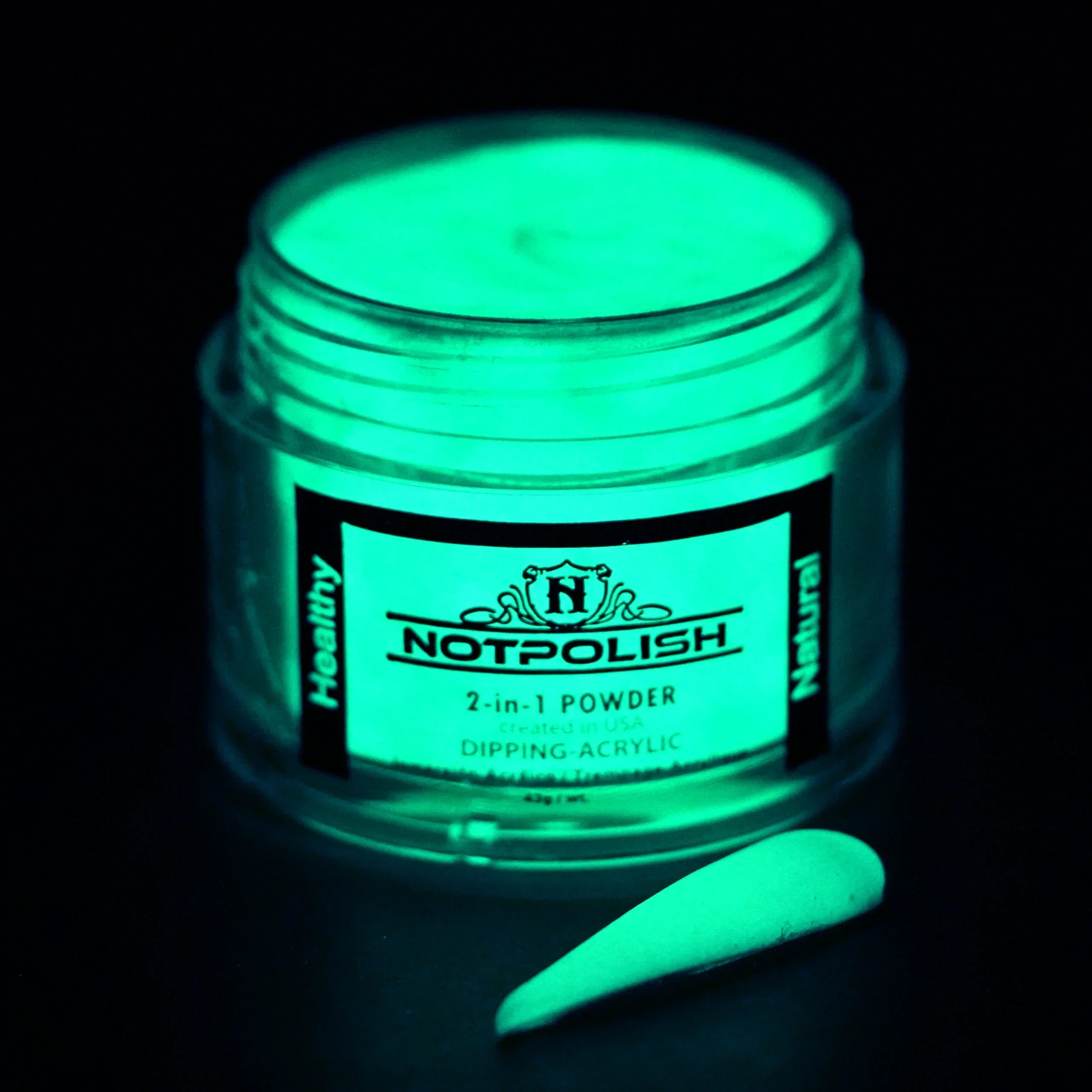 NOTPOLISH 2 in 1 Powder - G15 Neon Ninjas - 2 oz - Image 3