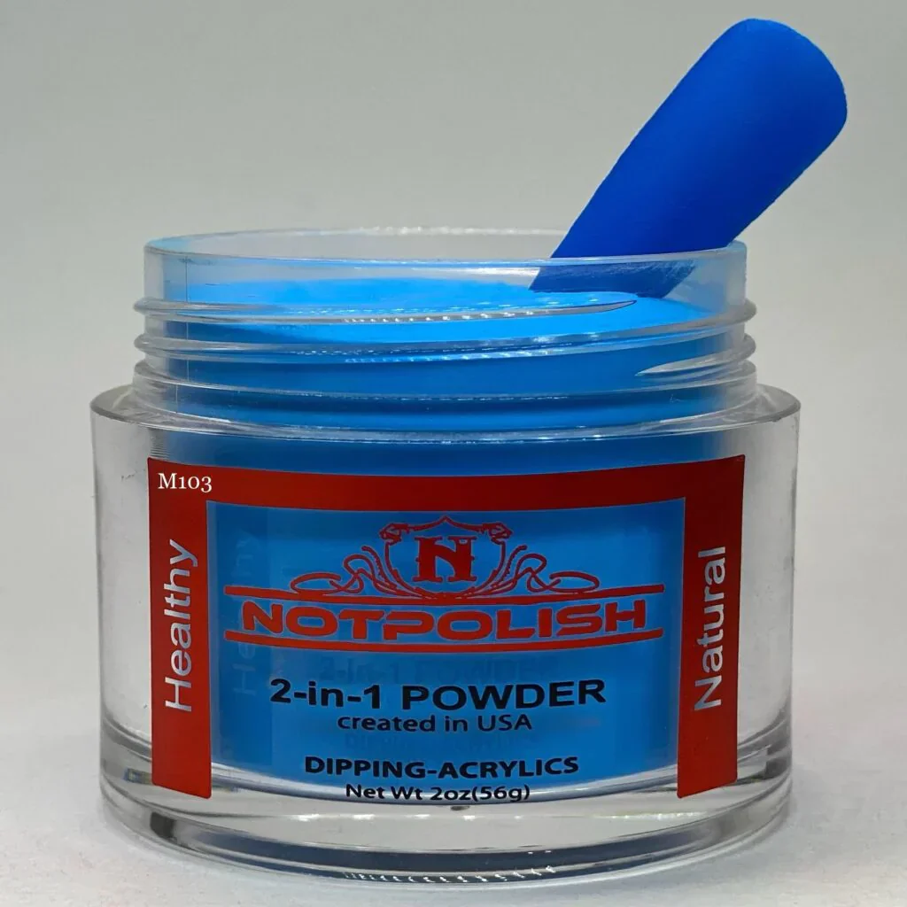 NOTPOLISH 2 in 1 Powder - M103 Brain Freeze - 2 oz - Image 4