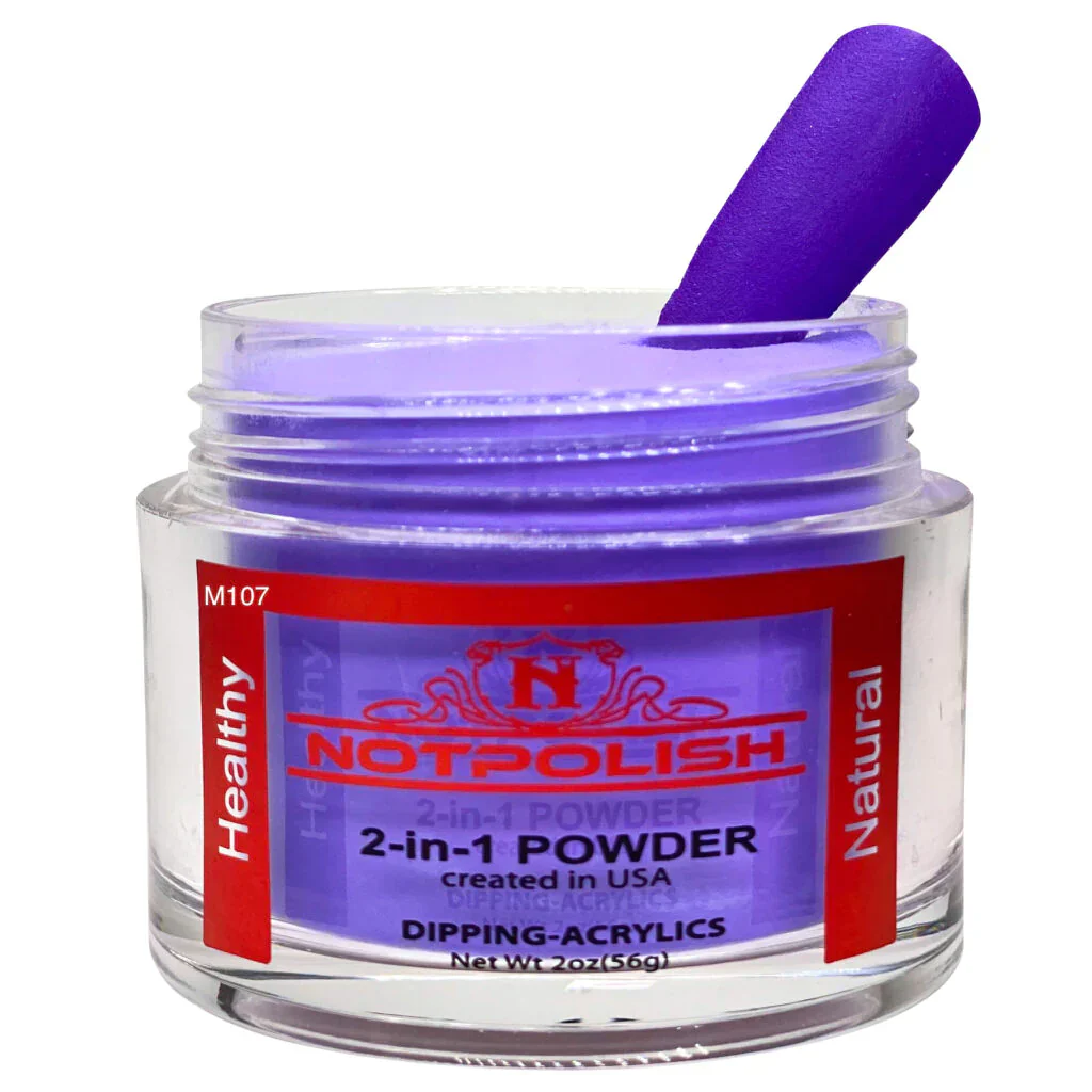 NOTPOLISH 2 in 1 Powder - M107 Mambacita - 2 oz - Image 4