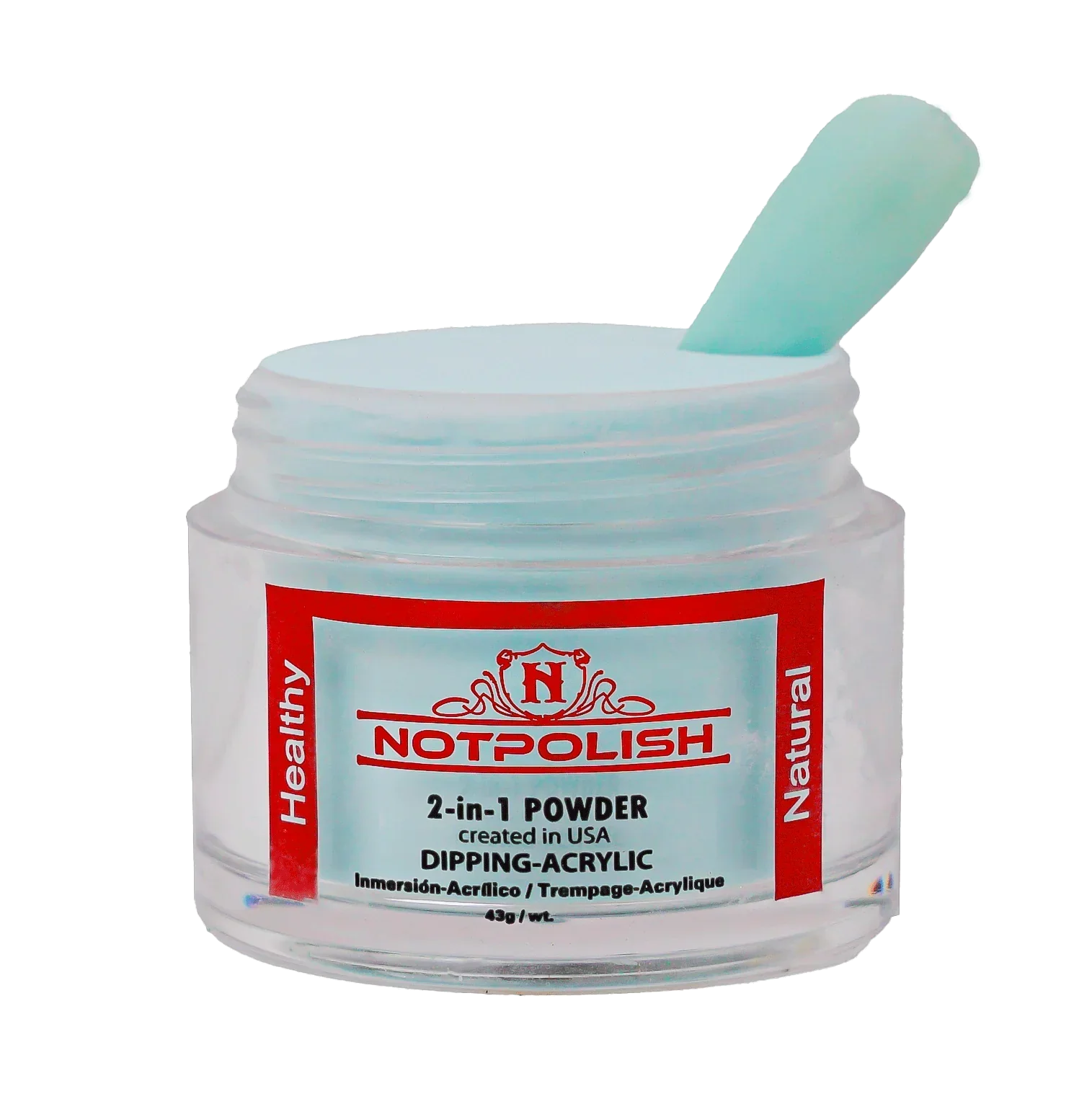 NOTPOLISH 2 in 1 Powder - M108 Pool Party - 2 oz - Image 4