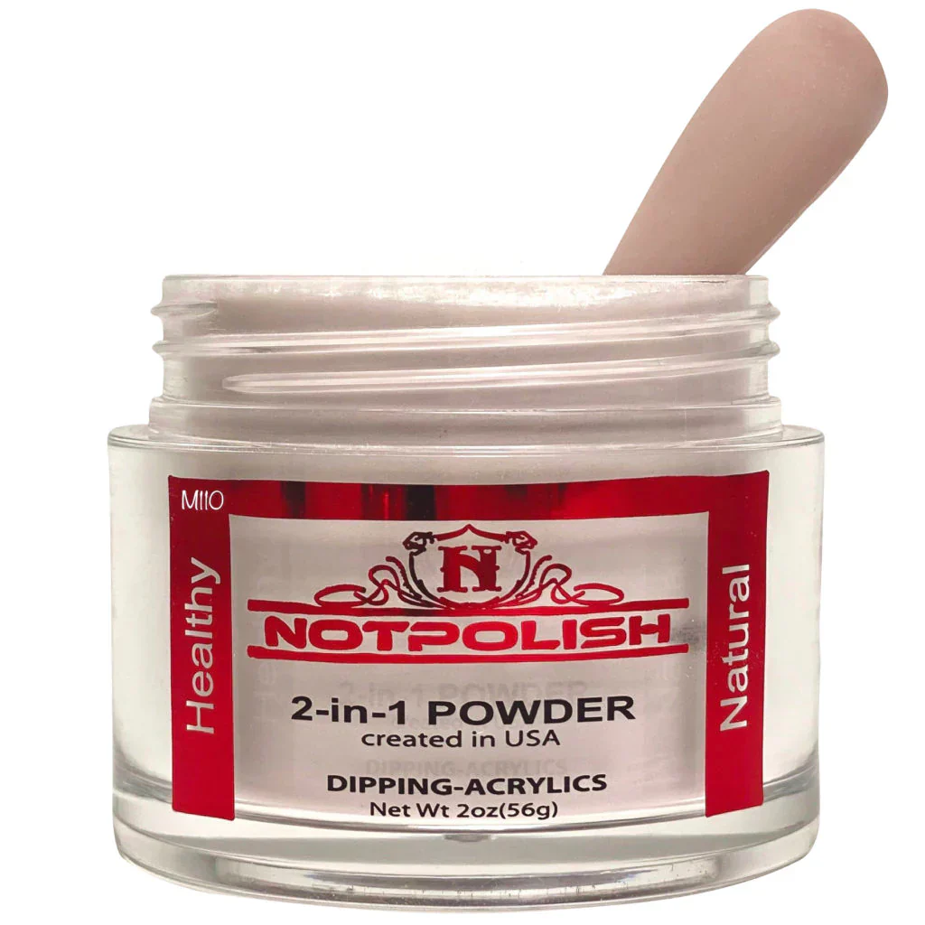 NOTPOLISH 2 in 1 Powder - M110 Cappuccino - 2 oz - Image 4