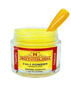 NOTPOLISH 2 in 1 Powder - M15 Sunflower - 2 oz - Image 2
