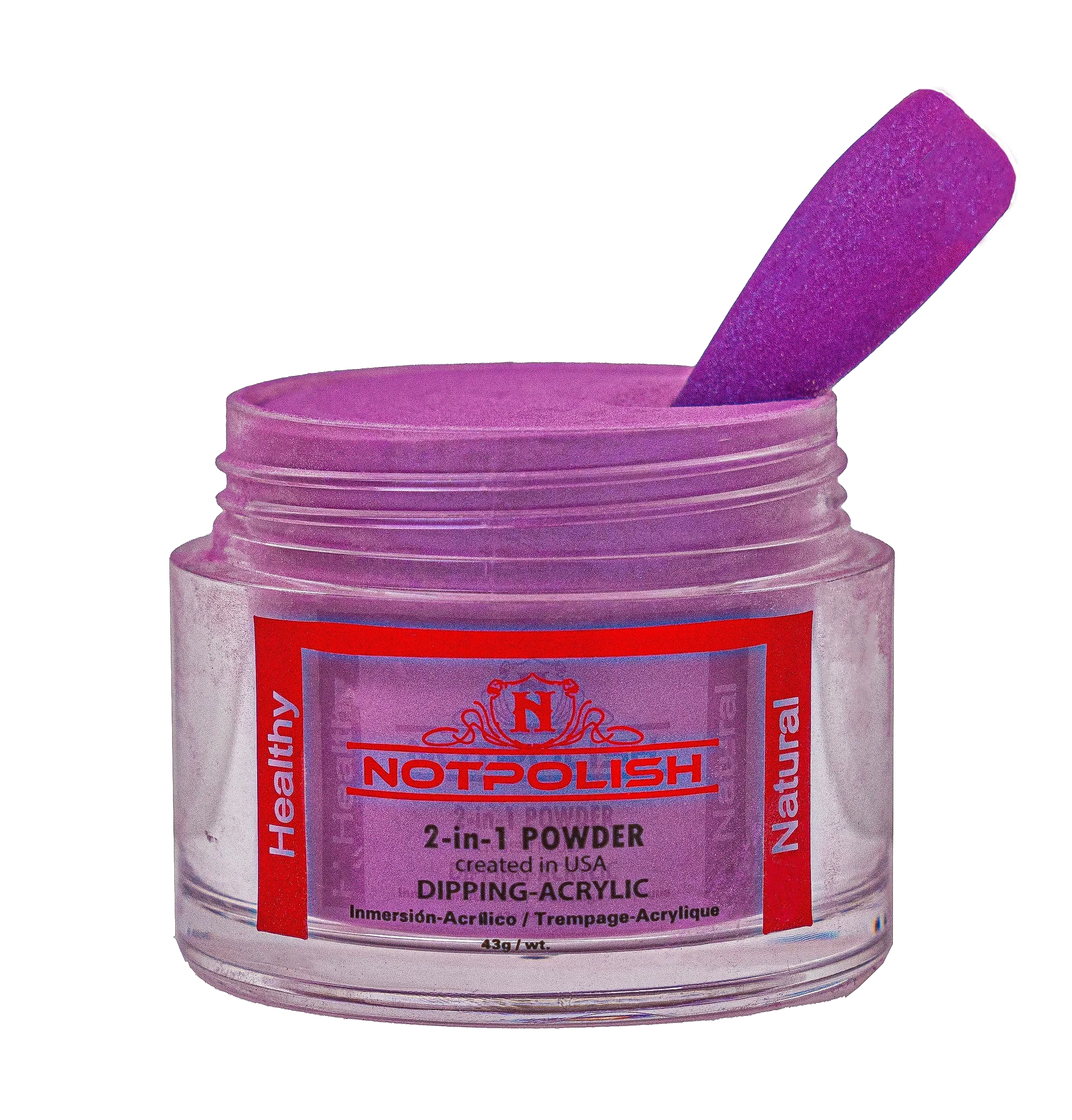 NOTPOLISH 2 in 1 Powder - M63 Royal At Midnight - 2 oz - Image 3