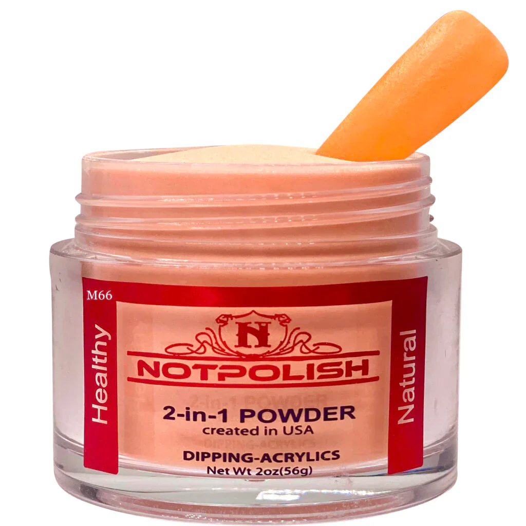 NOTPOLISH 2 in 1 Powder - M66 Lemon Drop - 2 oz - Image 3