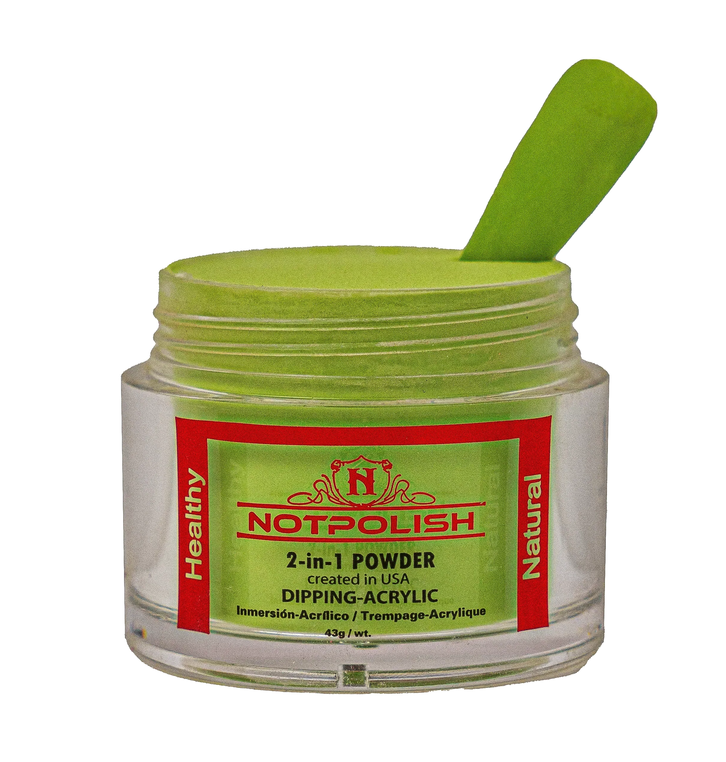 NOTPOLISH 2 in 1 Powder - M69 Green Envy - 2 oz - Image 2