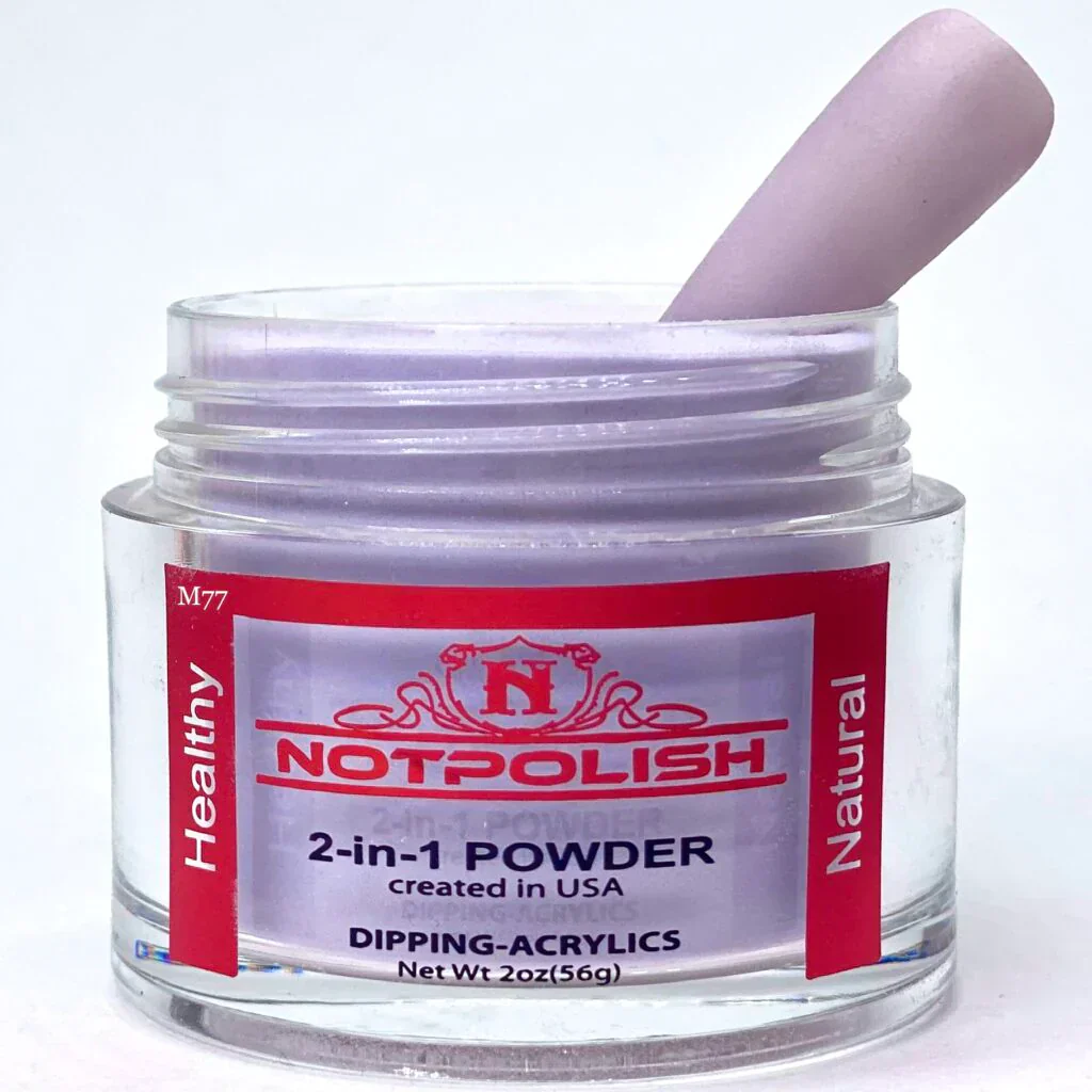 NOTPOLISH 2 in 1 Powder - M77 Icy Cold - 2 oz - Image 4