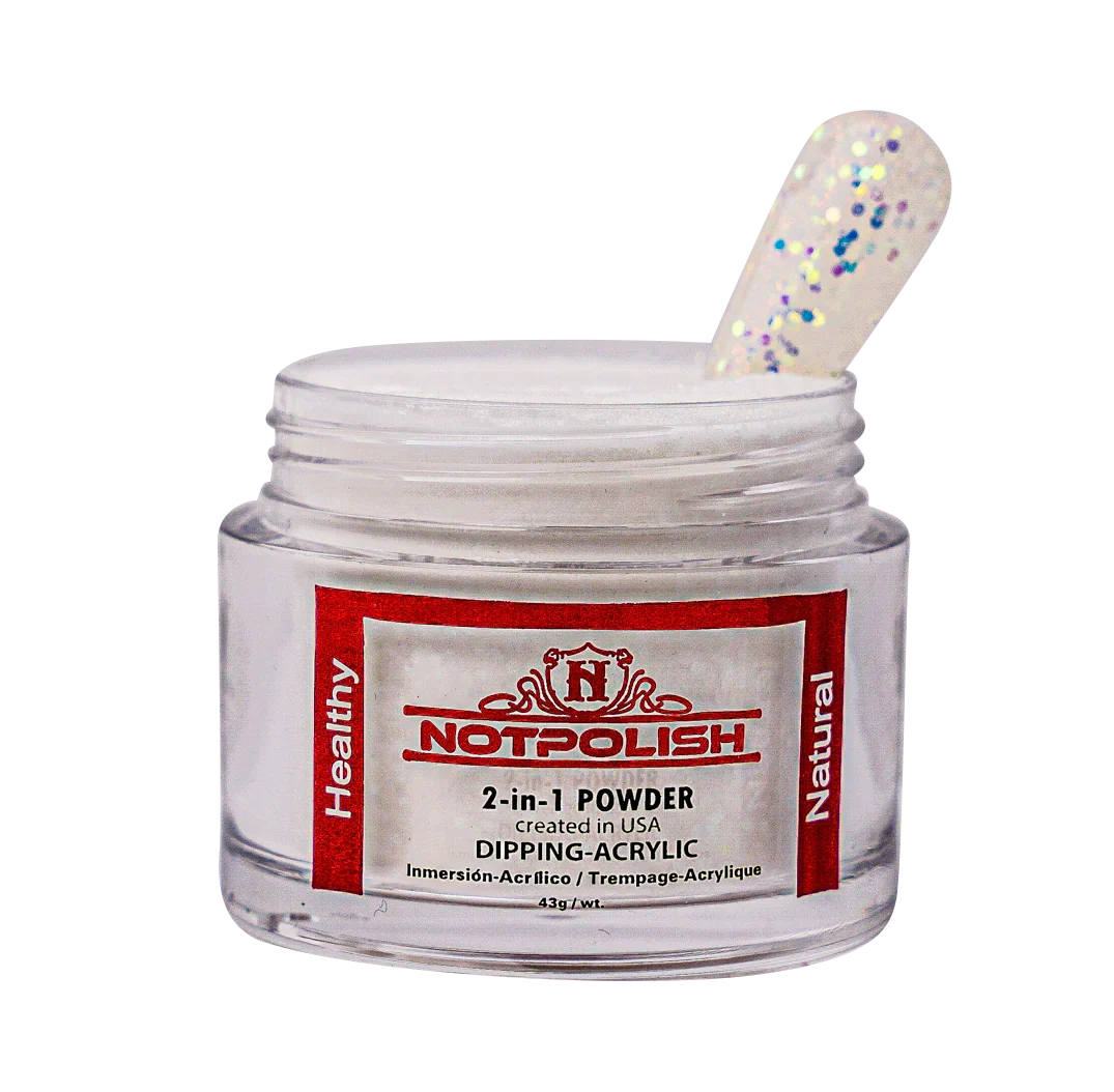 NOTPOLISH 2 in 1 Powder - M83 Baby It's Cold - 2 oz - Image 2