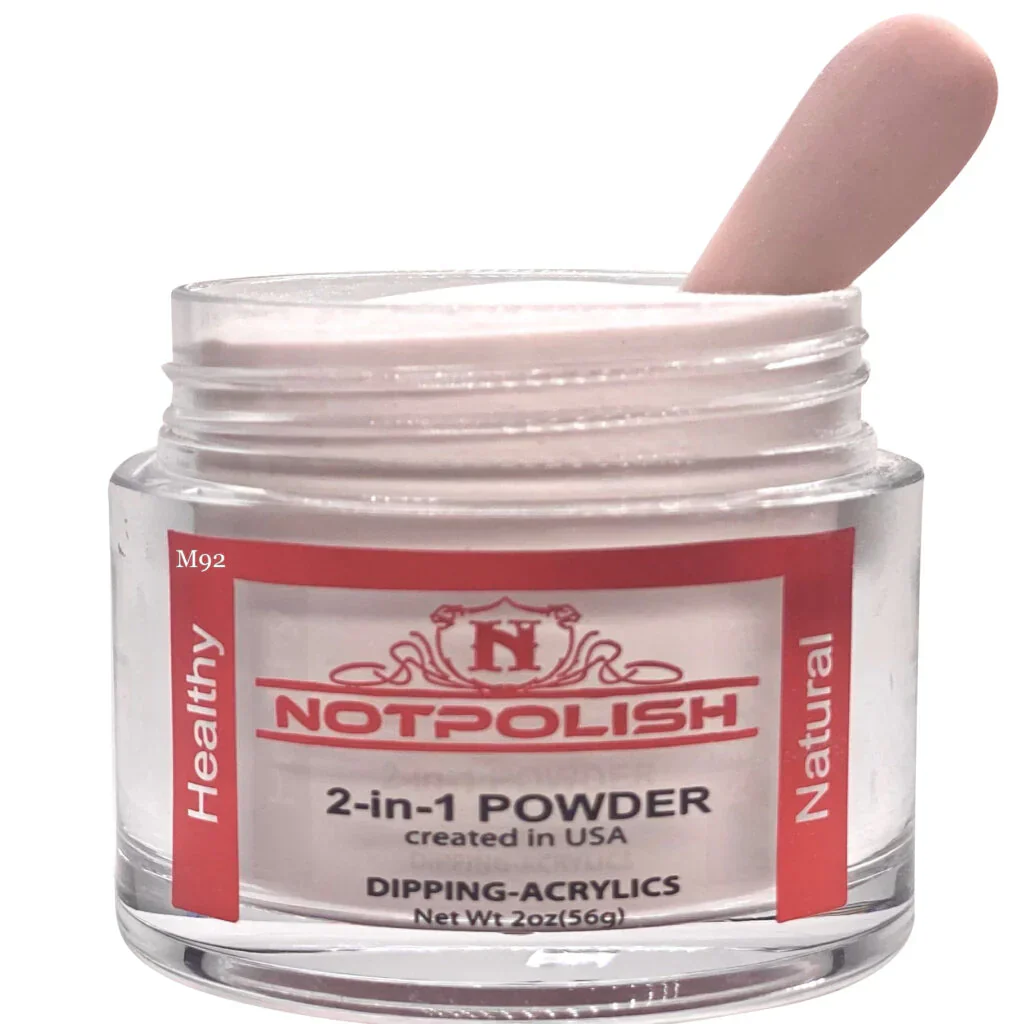 NOTPOLISH 2 in 1 Powder - M92 Spring Latte - 2 oz - Image 3
