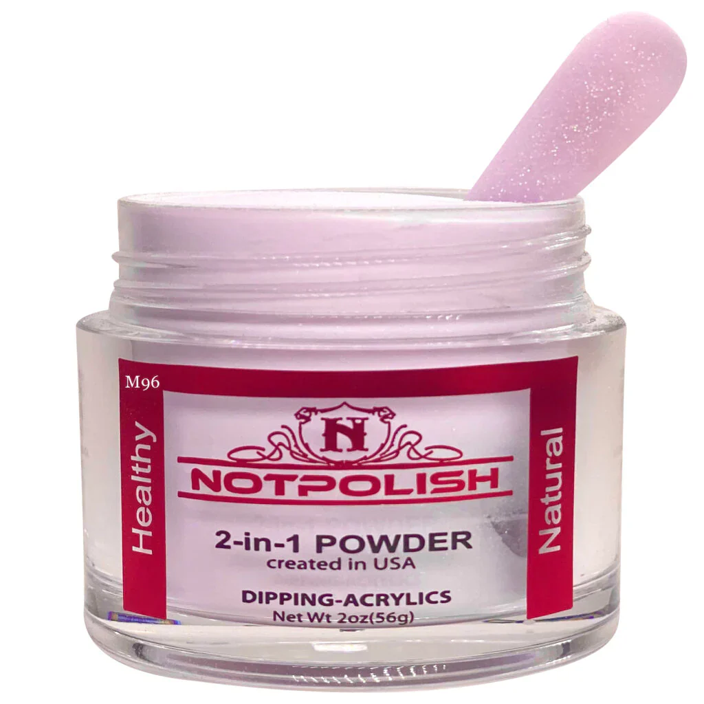 NOTPOLISH 2 in 1 Powder - M96 Blissful Purple - 2 oz - Image 2