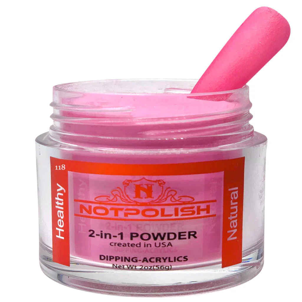 NOTPOLISH 2 in 1 Powder - OG118 Melrose - 2 oz - Image 2