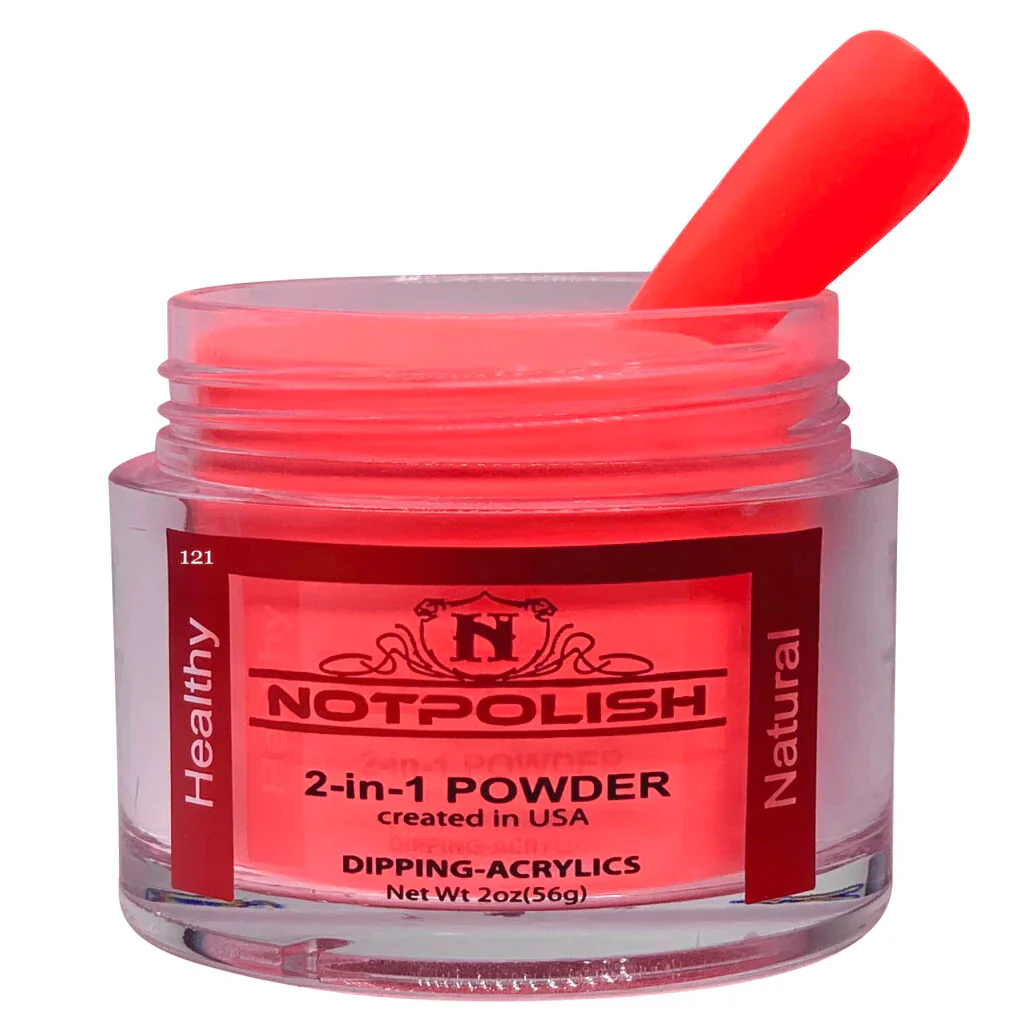 NOTPOLISH 2 in 1 Powder - OG121 Wicked Mind - 2 oz - Image 4