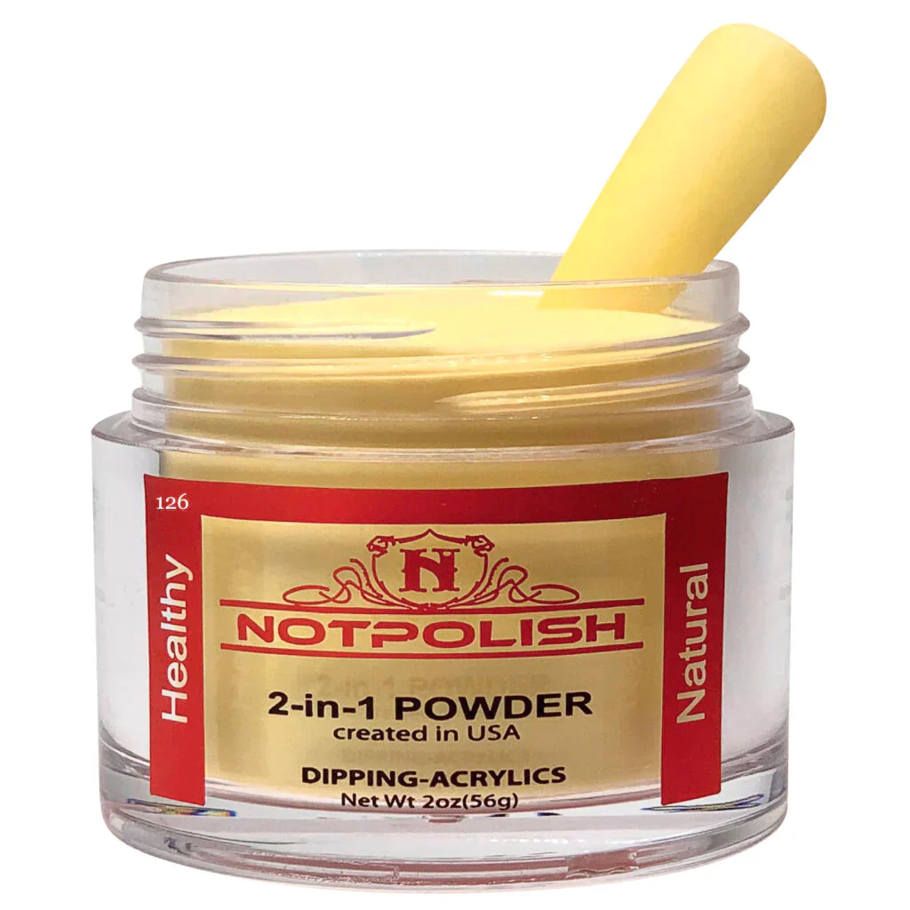 NOTPOLISH 2 in 1 Powder - OG126 Blonded Moment - 2 oz - Image 4