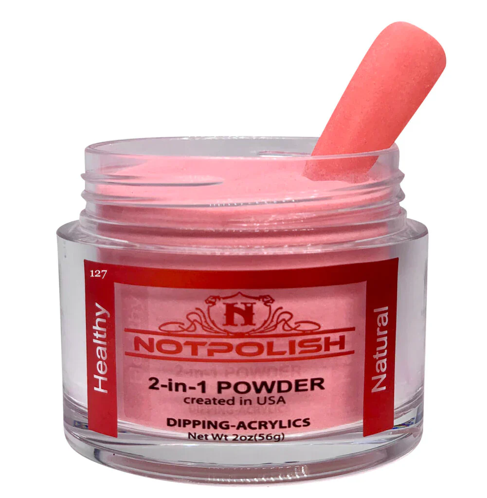 NOTPOLISH 2 in 1 Powder - OG127 Bouquet of Roses - 2 oz - Image 4