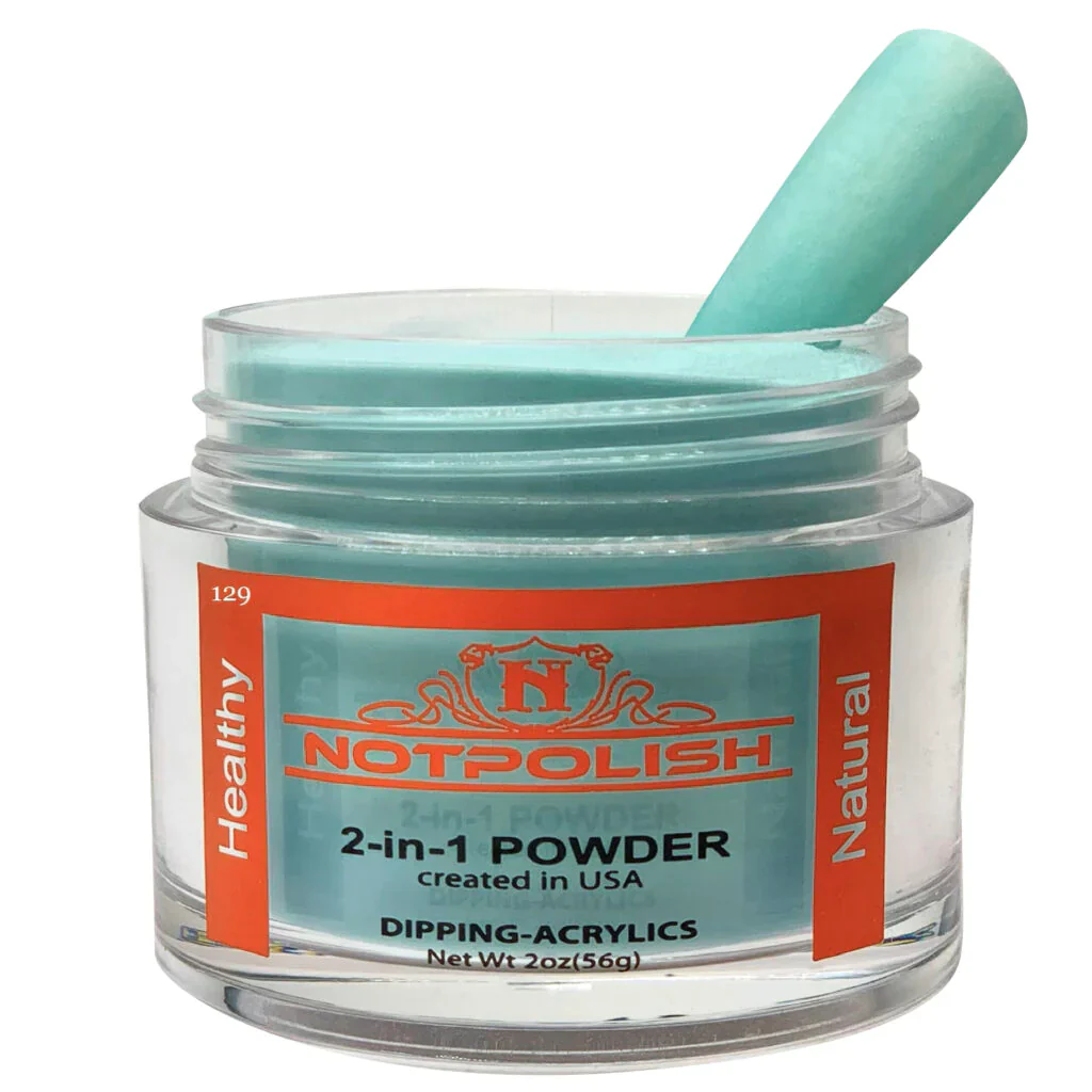 NOTPOLISH 2 in 1 Powder - OG129 Mint Crush - 2 oz - Image 3