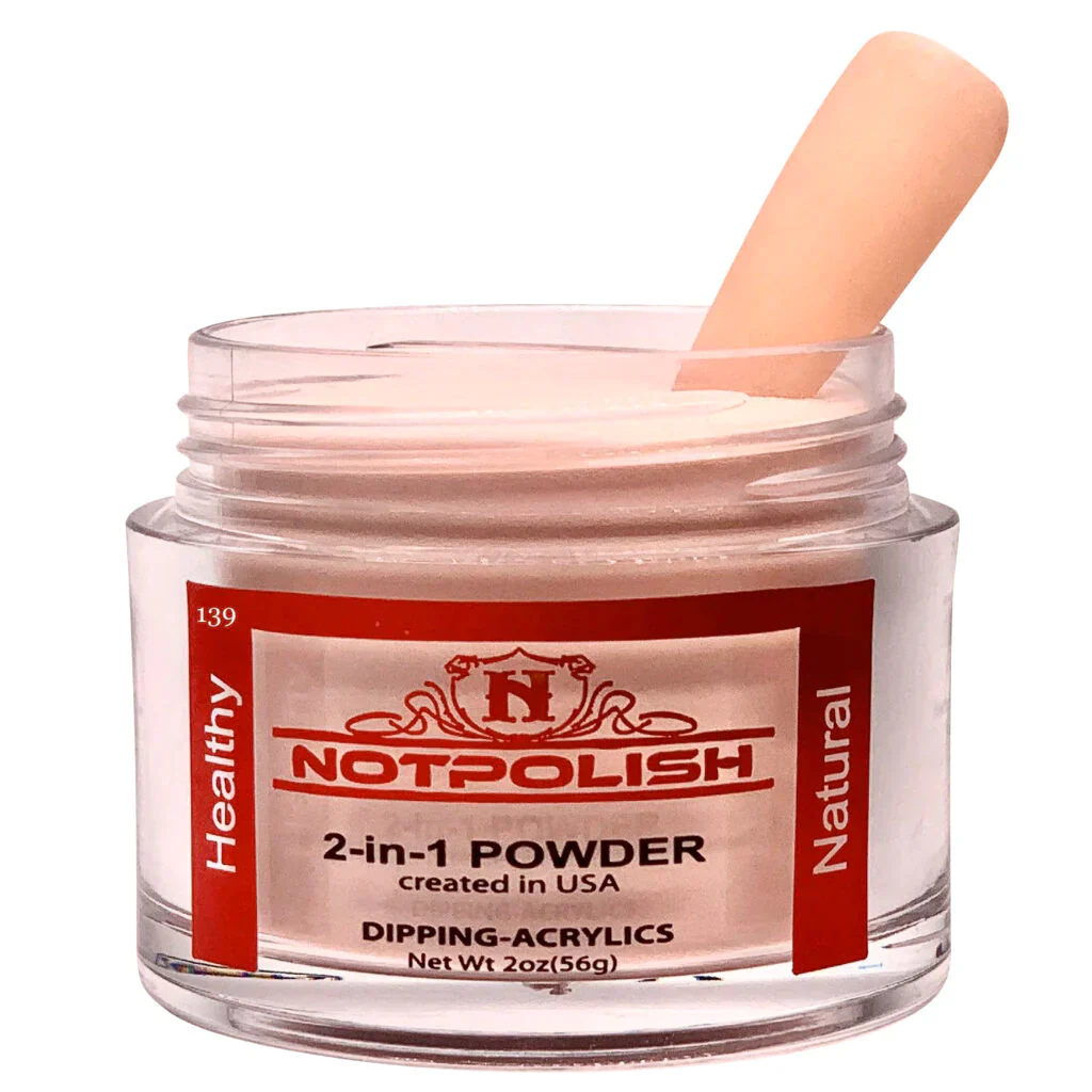 NOTPOLISH 2 in 1 Powder - OG139 Second Nude - 2 oz - Image 4