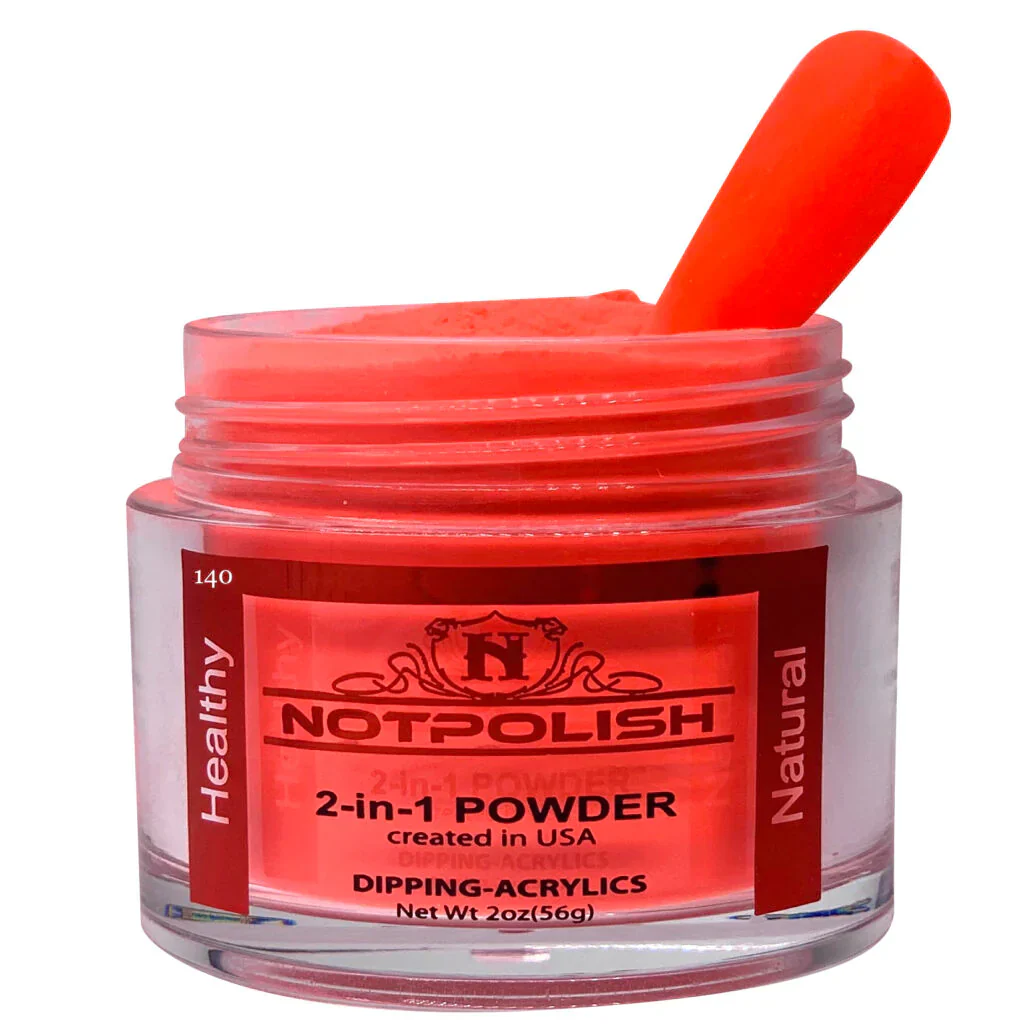NOTPOLISH 2 in 1 Powder - OG140 Jet Life - 2 oz - Image 4