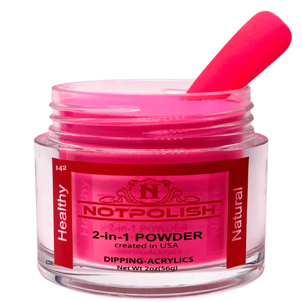 NOTPOLISH 2 in 1 Powder - OG142 Pink of You - 2 oz - Image 4
