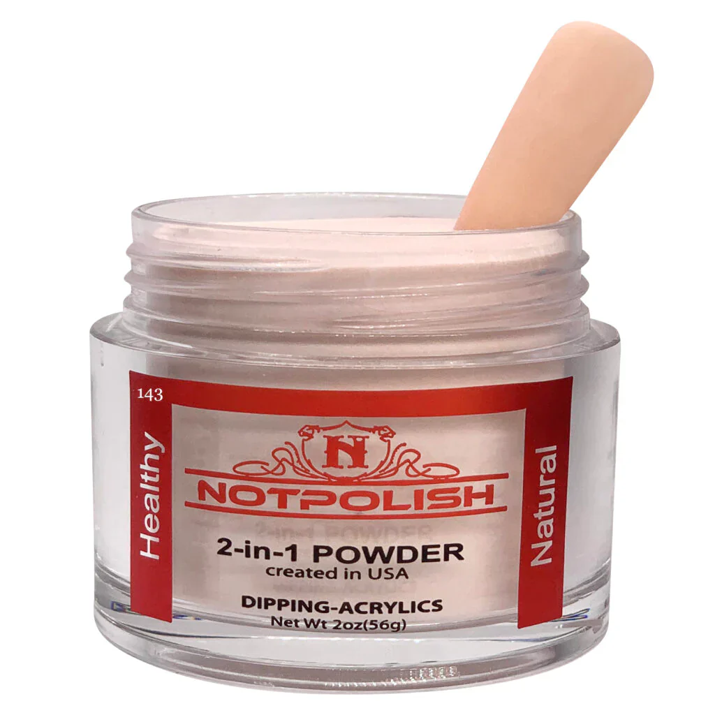 NOTPOLISH 2 in 1 Powder - OG143 First Nude - 2 oz - Image 4