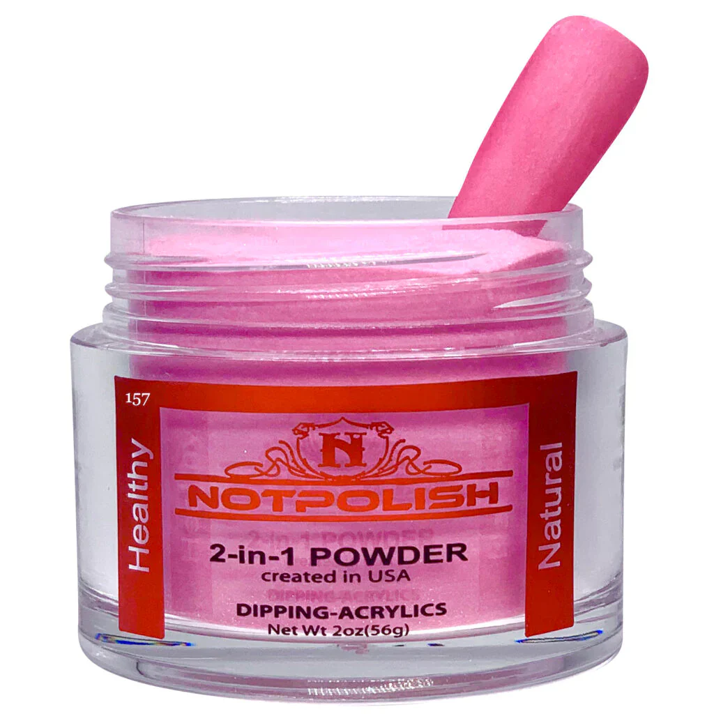 NOTPOLISH 2 in 1 Powder - OG157 More Than Pink - 2 oz - Image 3