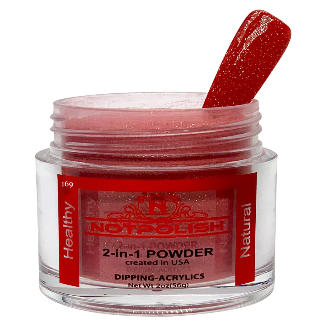 NOTPOLISH 2 in 1 Powder - OG169 Rebel Pink - 2 oz - Image 4
