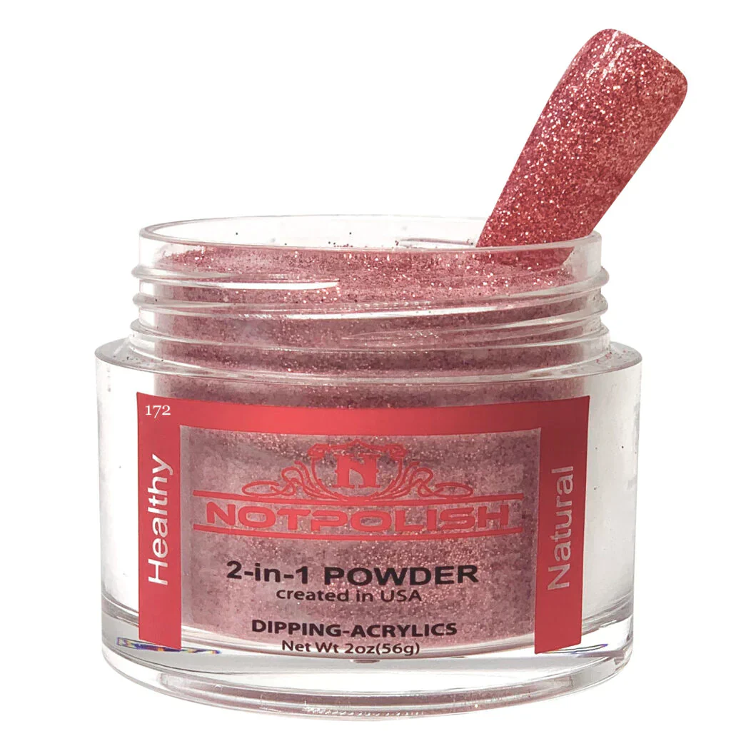 NOTPOLISH 2 in 1 Powder - OG172 Rose Gold - 2 oz - Image 4