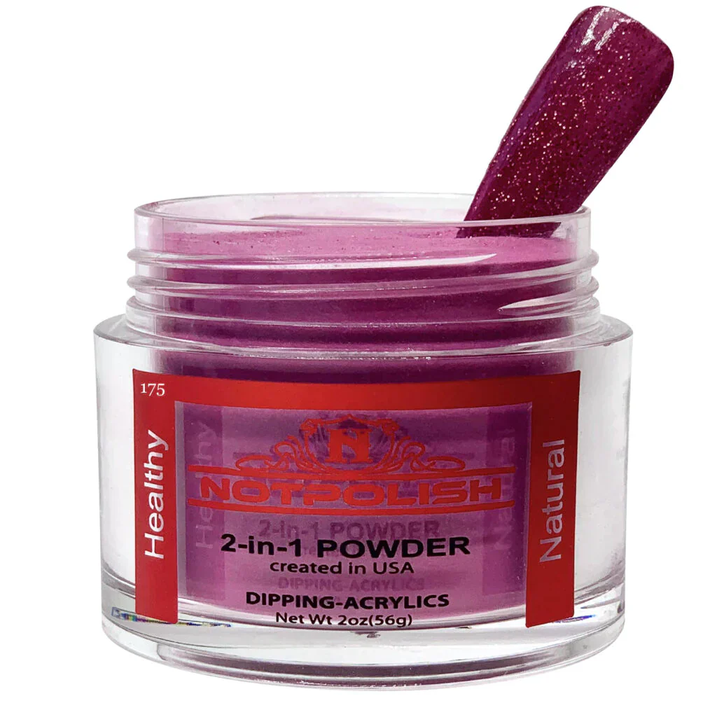 NOTPOLISH 2 in 1 Powder - OG175 Pink Stars - 2 oz - Image 4