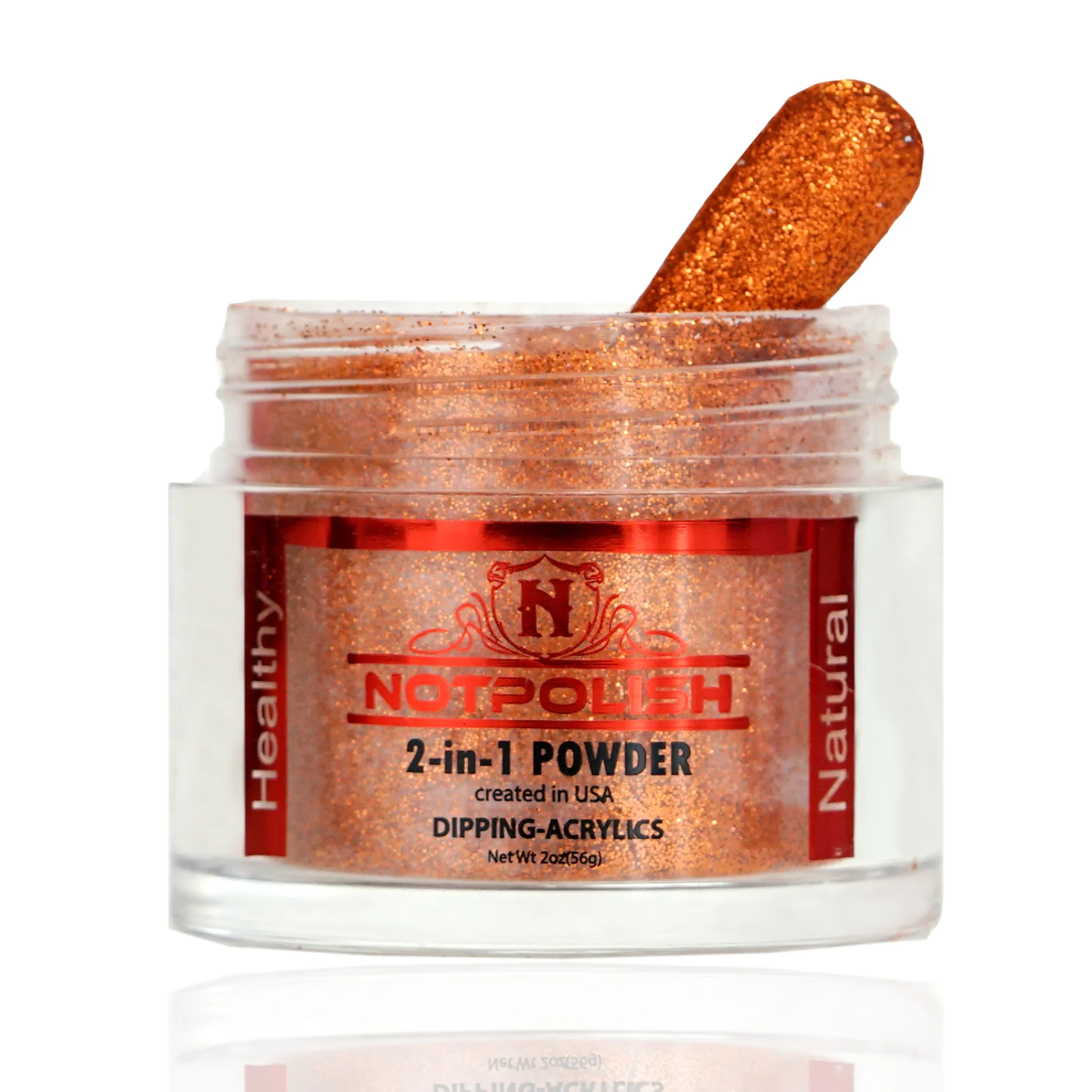 NOTPOLISH 2 in 1 Powder - OG176 Foxy Brown - 2 oz - Image 4