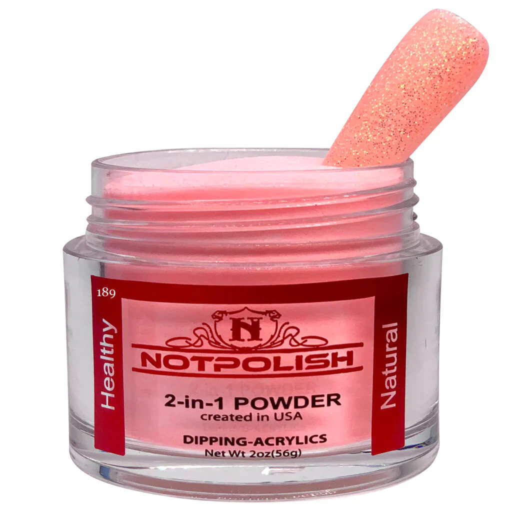 NOTPOLISH 2 in 1 Powder - OG189 All My Peaches - 2 oz - Image 4