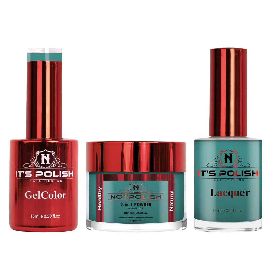 NOTPOLISH Trio - M106 I Don't Kiss & Teal
