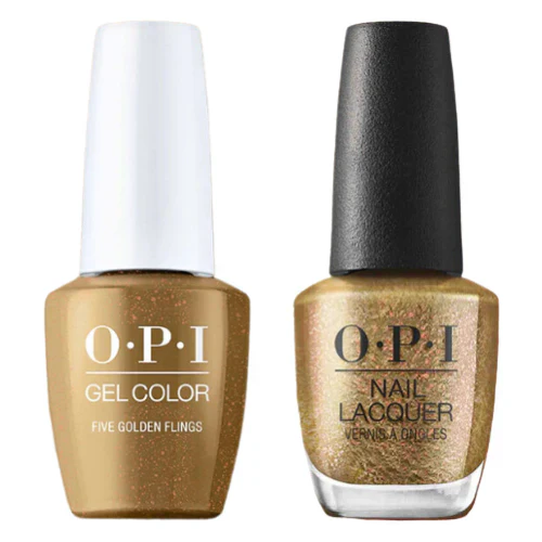OPI Duo - Five Golden Flings Q02