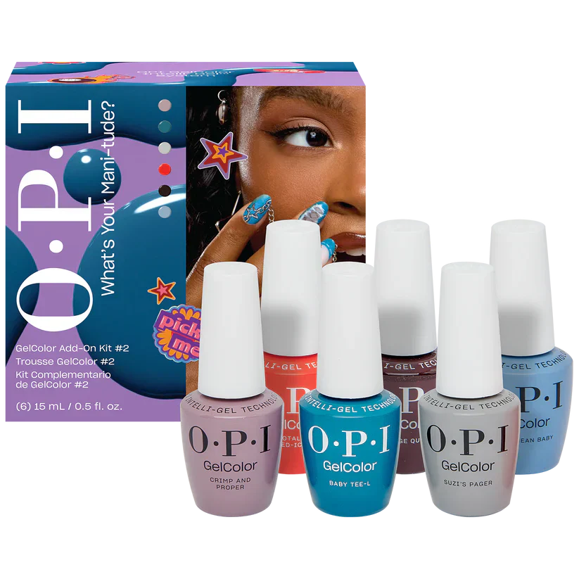 OPI Gel Color - What's Your Mani-tude? Fall 2025 Collection - Add On Kit 2