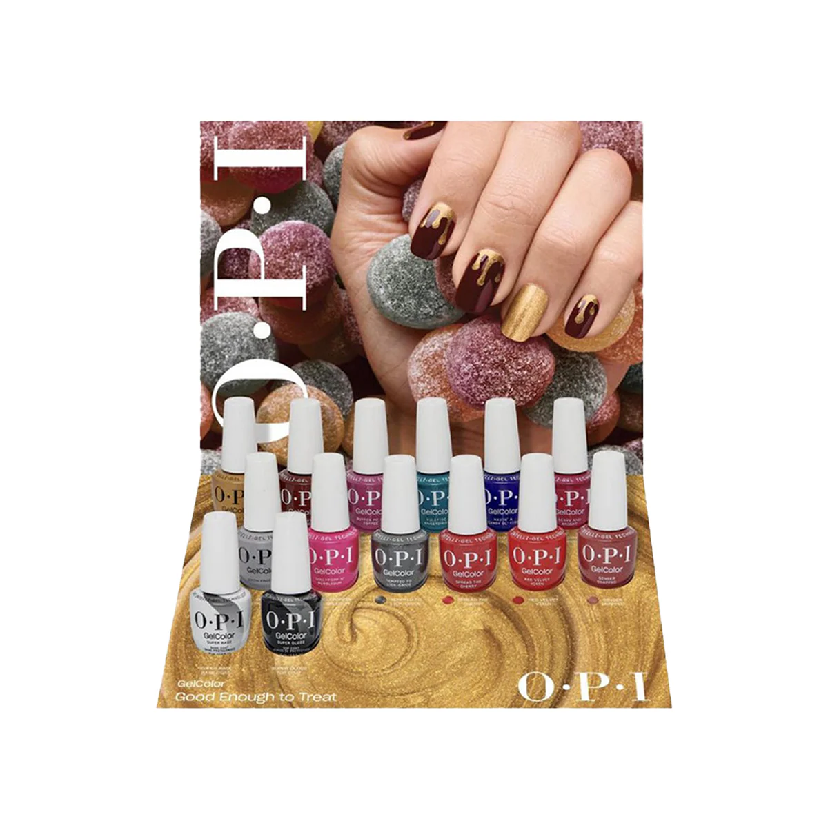 OPI Gel Color - Good Enough To Treat Holiday 2025 Collection - Add On Kit 1 - Image 2