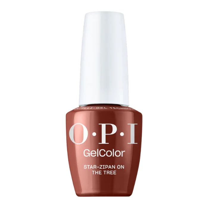 OPI Gel Color - Good Enough To Treat Holiday 2025 - Star-zipan on the Tree GC HPS08