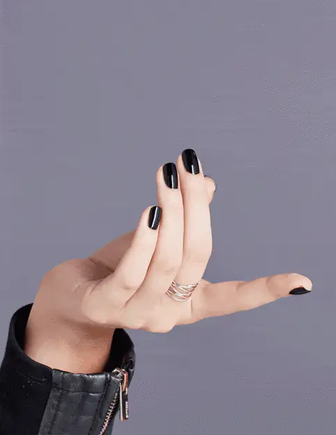 OPI Intelli-Gel - Washington D.C Fall 2016 - Lincoln Park After Dark GC W42 - Image 3