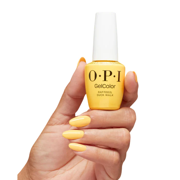 OPI Gel Color - Make ‘Em Jelly! Summer 2025 - Daffodil Duck Walk GC S056 - Image 3