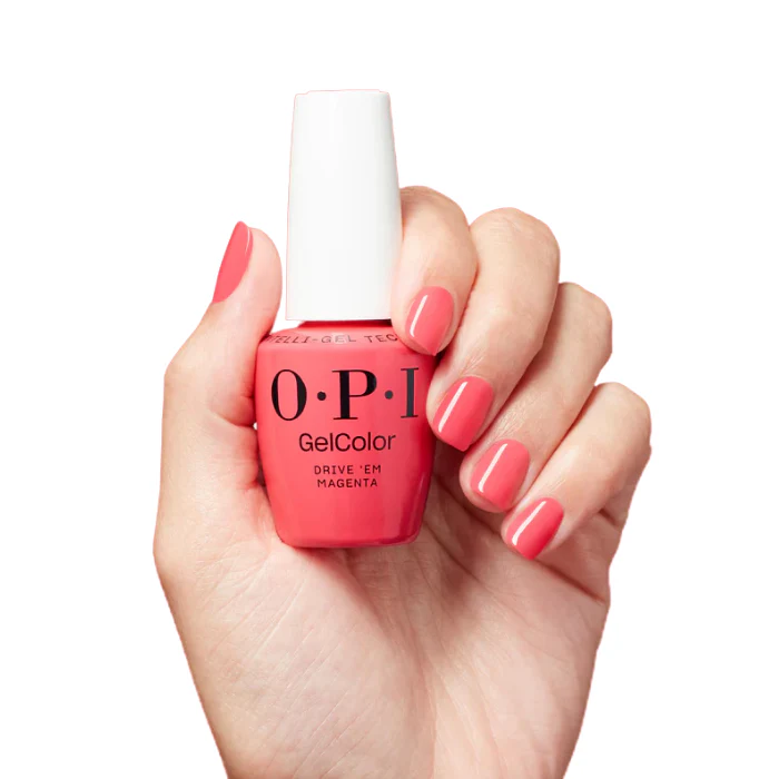 OPI Gel Color - Make ‘Em Jelly! Summer 2025 - Drive ‘Em Magenta GC S052 - Image 3