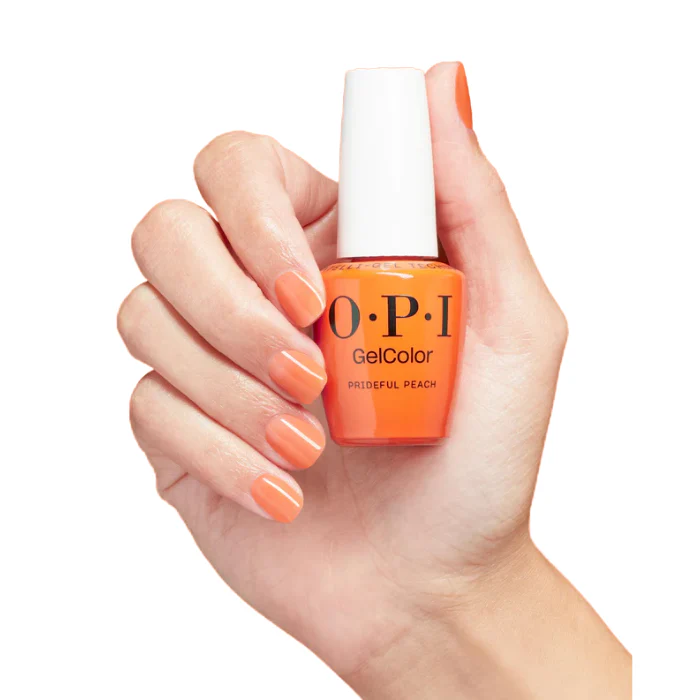 OPI Gel Color - Make ‘Em Jelly! Summer 2025 - Prideful Peach GC S055 - Image 3