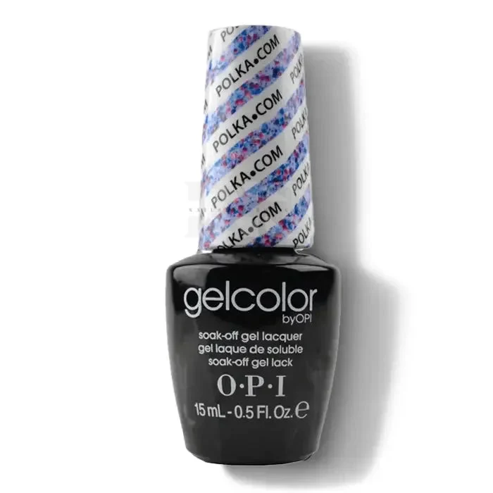 OPI Gel Color - Euro Centrale Spring 2013 - Polka.Com GC E71 (D)