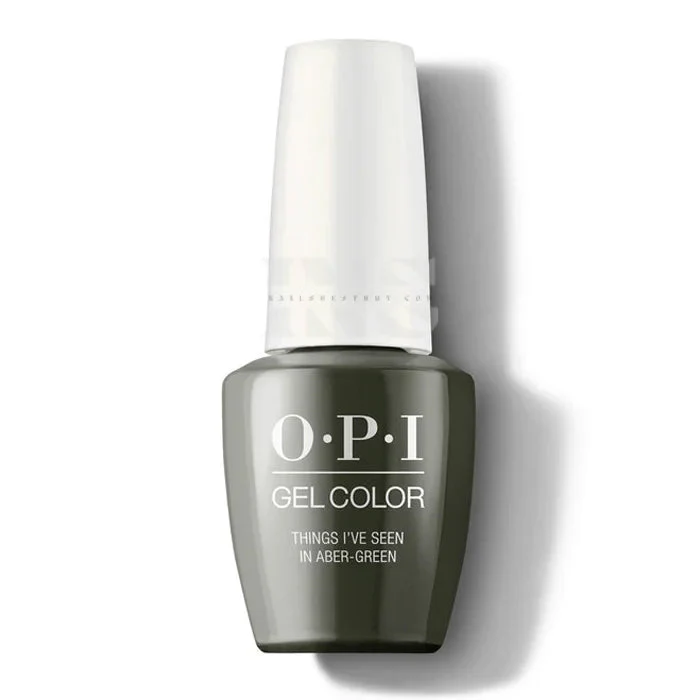 OPI Intelli-Gel- Scotland Fall 2019 - Things I've Seen in Aber-green GC U15