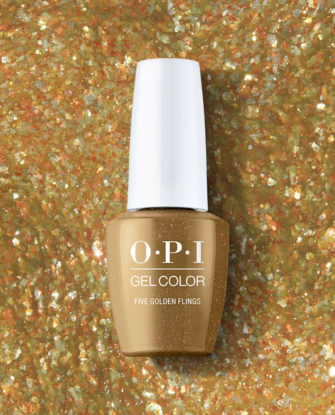 OPI Gel Color - Terribly Nice Holiday 2023 - Five Golden Flings HP Q02