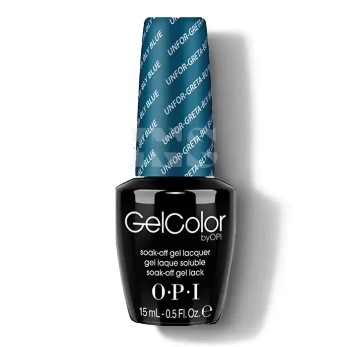 OPI Gel Color - Germany Fall 2012 - Unfor-greta-bly Blue GC G24 (D)