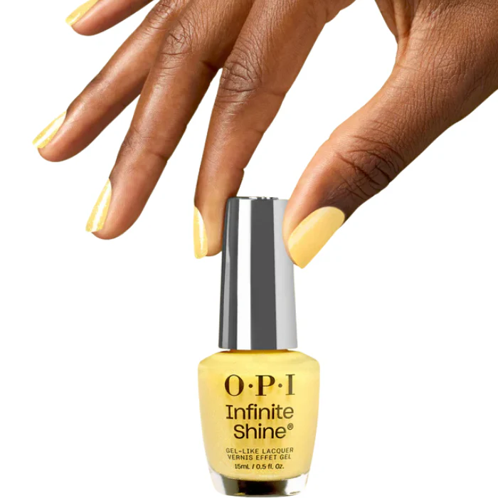 OPI Infinite Shine - OPI'm Dreaming Spring 2025 - Slay Hello to Yellow ISL168 - Image 3