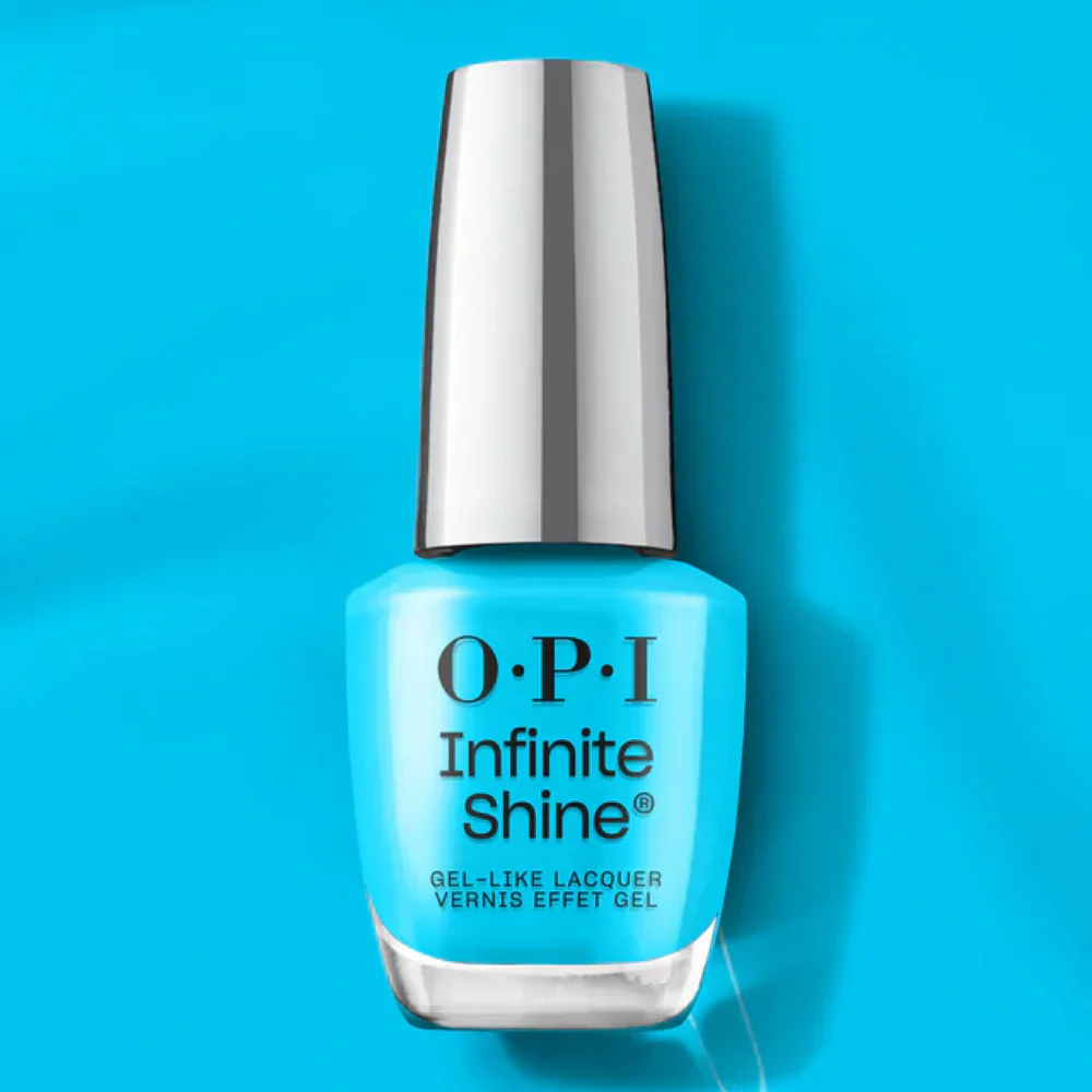 OPI Infinite Shine - Trip to Brite Side Summer 2026 - Beach Party Teal Dawn IS L215